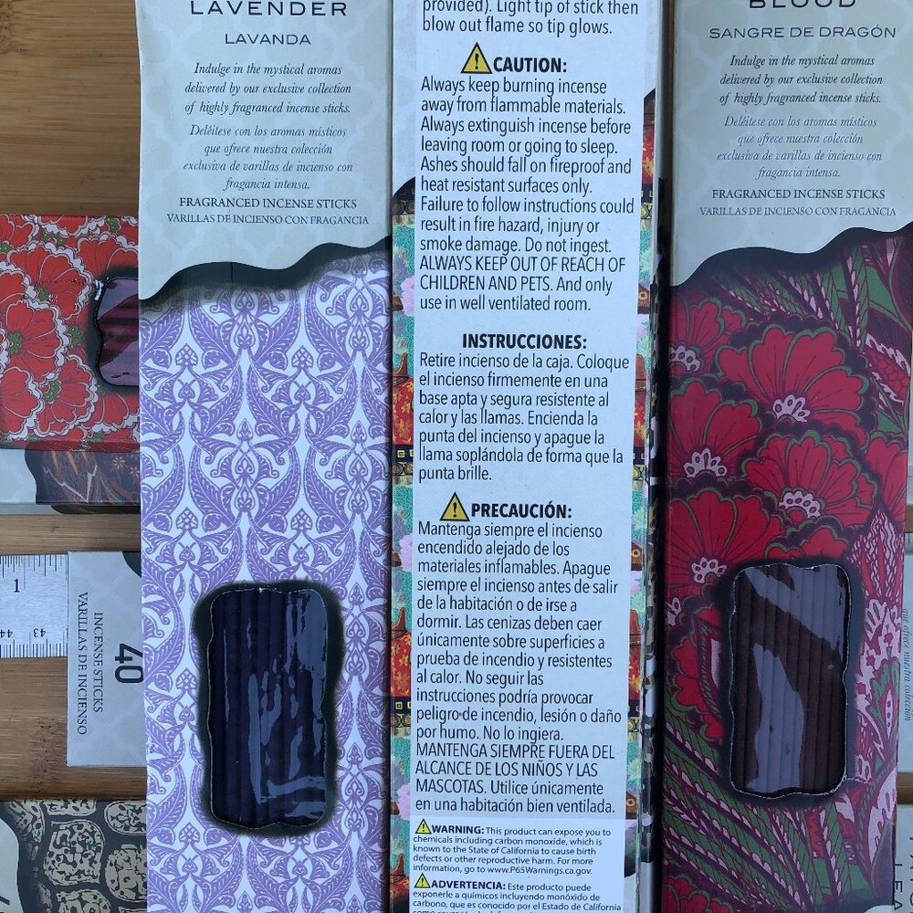 Clearance - 11 packs of incense (40 incense per pack) - Picture 4 of 4